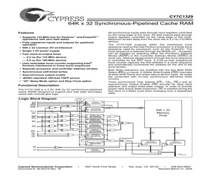 CY7C1329-100AXC.pdf