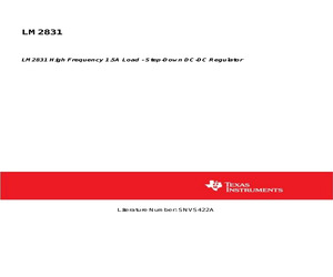 LM2831ZSD/NOPB.pdf