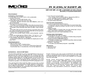 MX29LV320BXEI-90R.pdf