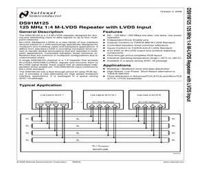 DS91M125EVK/NOPB.pdf