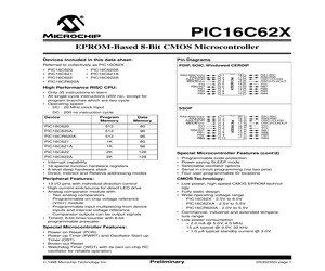 PIC16LC620A-20I/JW.pdf