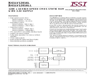 IS61LV12816LL-15T.pdf