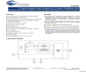 CY25701LXIZZZT.pdf