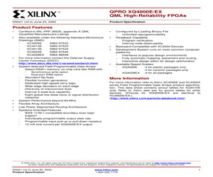 QPRO XC4000E-EX HIGH-RELIABILITY FPGAS.pdf