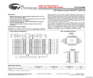 CY7C344B20WC.pdf