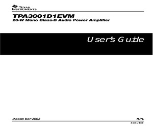 TPA3001D1EVM.pdf