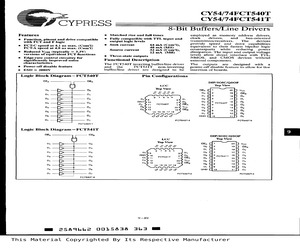 CY74FCT540CTQC.pdf