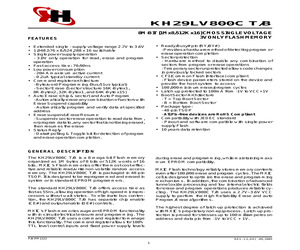 KH29LV800CBTC-70G.pdf