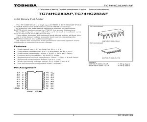 TC74HC283AP(F).pdf