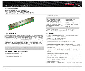 KHX16C9P1K2/16.pdf