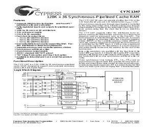 CY7C1347-100AI.pdf