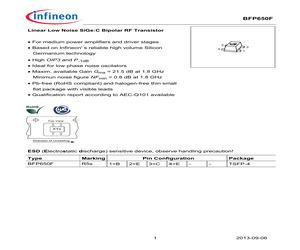 BFP650FH6327XTSA1.pdf