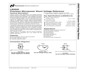 LM4040AIM3-2.5 NOPB.pdf