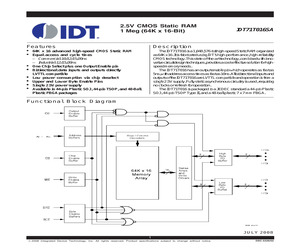 IDT71T016SA15PHG8.pdf