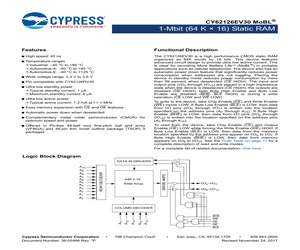 CY7C6431516LKXCT.pdf