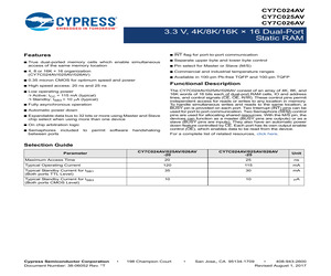 CY7C026AV20AXC.pdf