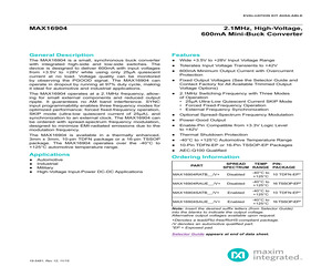 MAX16904SAUE33/V+T.pdf