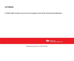LP3925RMX-E/NOPB.pdf