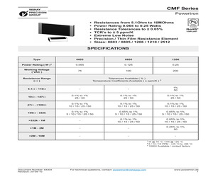 CMF0805328KOHMS0.05%15PPMTAPE&REEL330MM.pdf