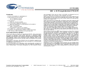 CY7C265-25WC.pdf