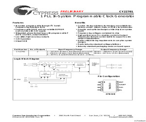 CY22701FSXI.pdf