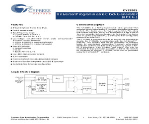 CY22801KSXI-XXXT.pdf