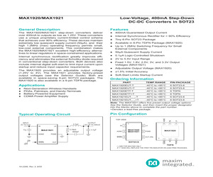 MAX1921EUT33+T.pdf