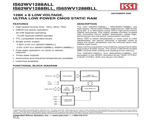 IS62WV1288BLL-45TI.pdf