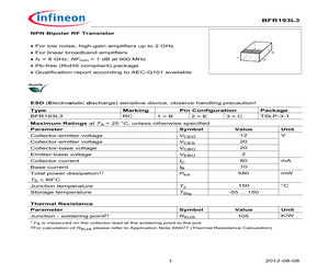 BFR193L3E6327XTMA1.pdf