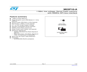 M25P10-AVMP6T.pdf