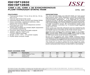 IS61SF12836-8.5TQI.pdf