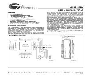 CY62126BVLL-70BVIT.pdf