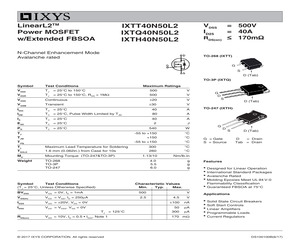 IXTT40N50L2 TRL.pdf