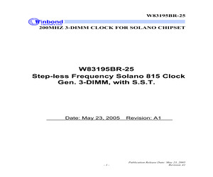 W83195BR-25.pdf