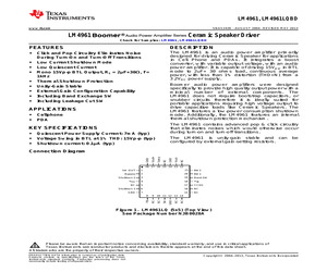 LM4961LQ/NOPB.pdf