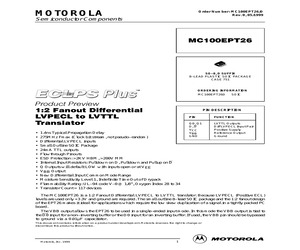 MC100EPT26/D.pdf