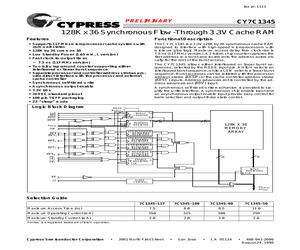 CY7C1345-90AC.pdf