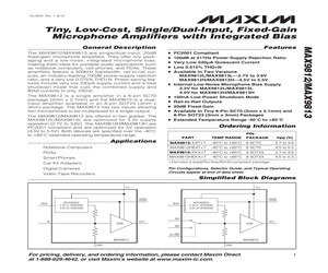 MAX9813LEKA+T.pdf