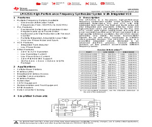 LMX2531LQ1700E/NOPB.pdf