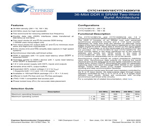CY7C1418KV18-250BZXI.pdf