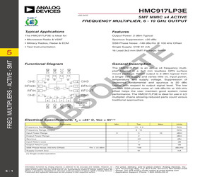 HMC917LP3ETR.pdf
