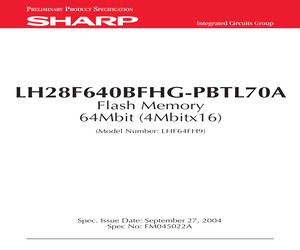 LH28F640BFHG-PBTL70A.pdf