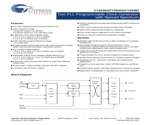 CY25402SXI-XXX.pdf