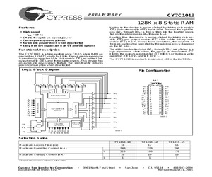 CY7C1019L-15VC.pdf