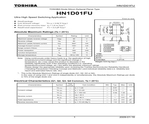 HN1D01FU(TE85L,F)