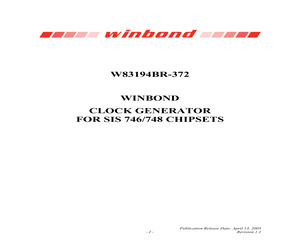 W83194BR-372.pdf