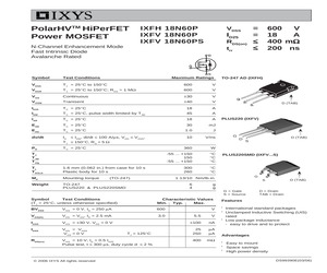 IXFH18N60P.pdf