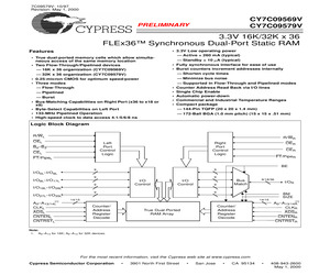 CY7C09569V-133BAC.pdf