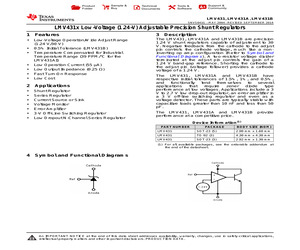 LMV431CM5/NOPB.pdf