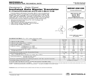 MGW12N120/D.pdf